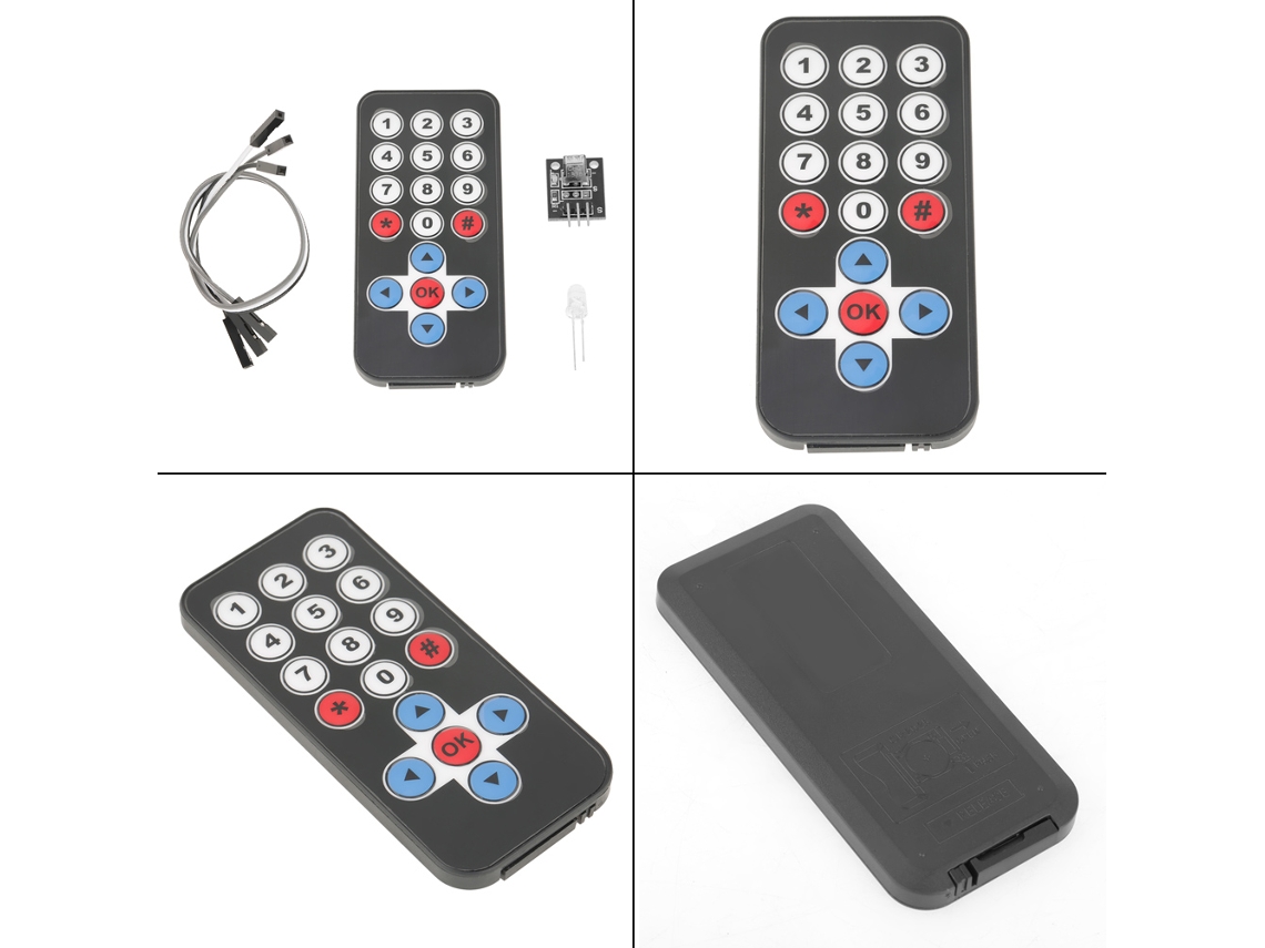 Laxiscreed Kit De Módulo Sensor Infravermelho Mini Wireless Com Controlo Por Infravermelhos