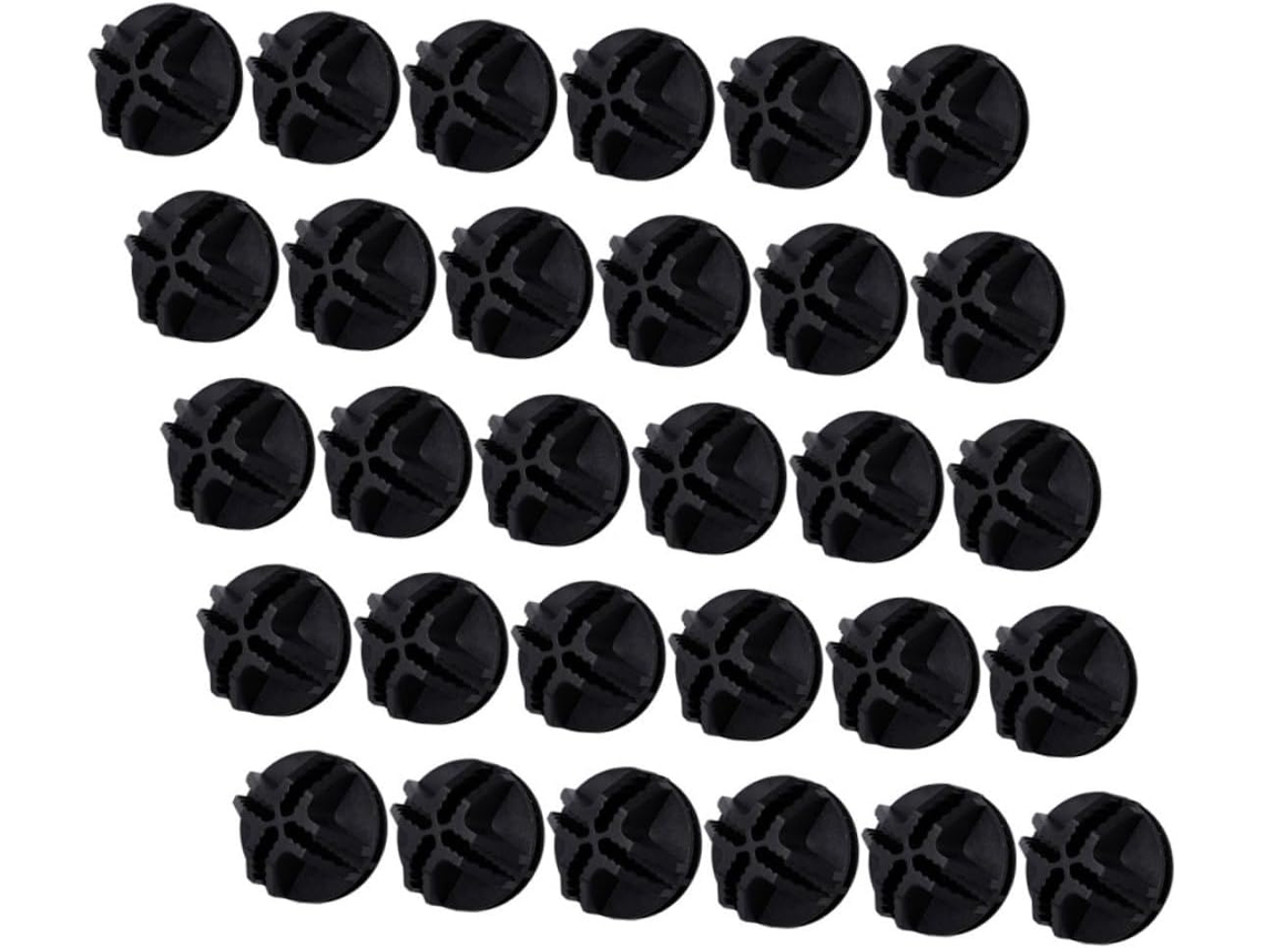 Doitool 60 Peças Conectores De Cubo Fio Cercado Animais Estimação, Clipes De Grade Plástico Com Design Anti Fuga
