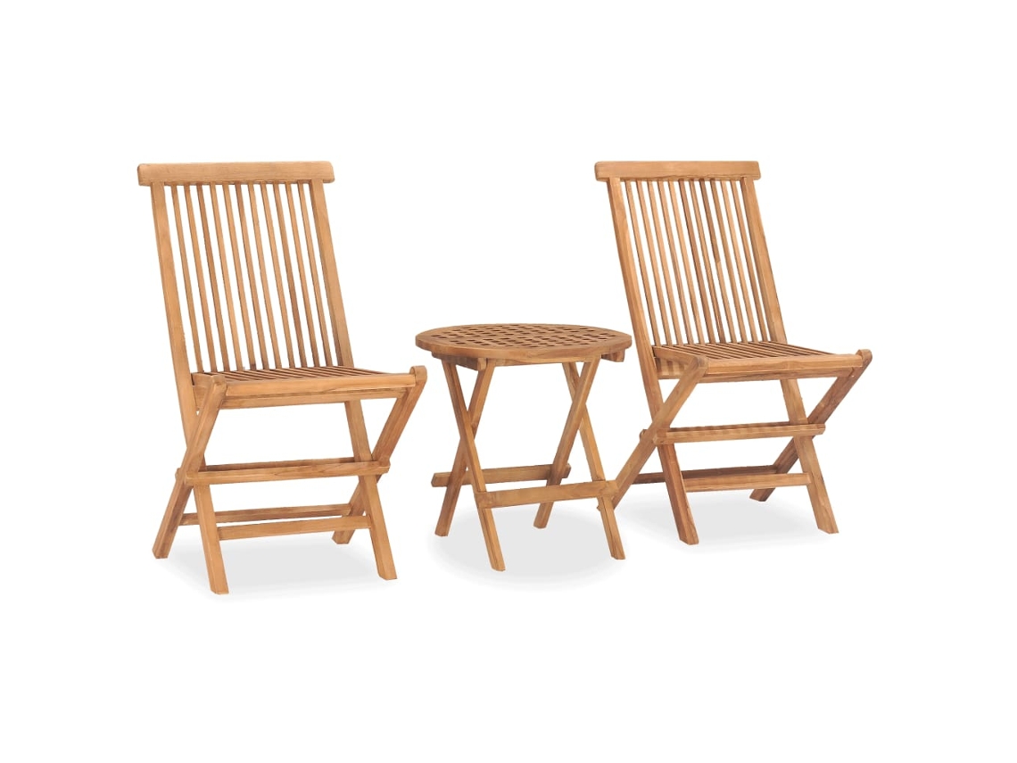 Outdoor Dining Set, Outdoor Dining Sets Vidaxl Marrom Madeira (n/a)