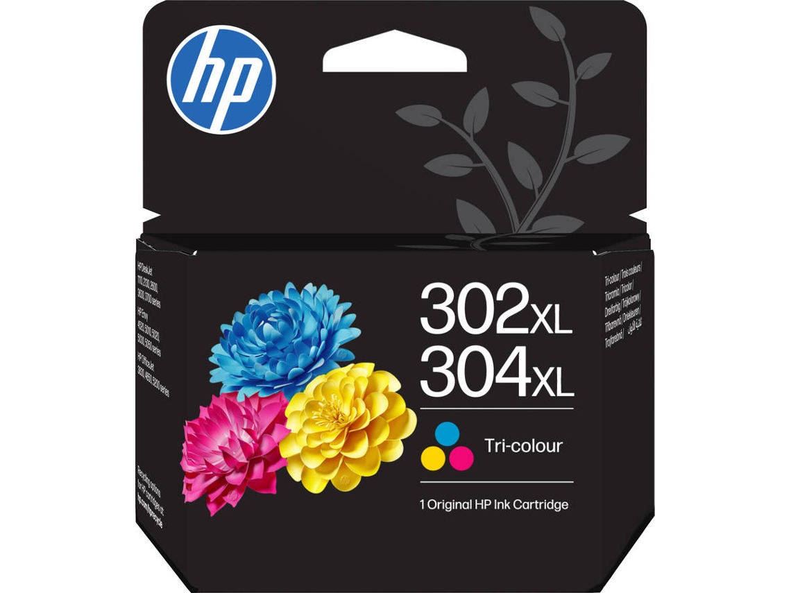 Tinteiro HP 302XL/304XL Tricolor