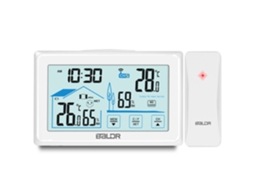 Estação Meteorológica Bd 910 Branca Com Visor Baldr