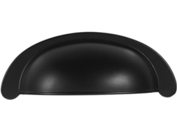 Puxadores Semicirculares Supvox Em Liga De Zinco Preto Para Armários Cozinha, Com Design Ergonômico E Uso Suave