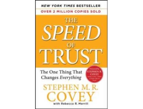 Livro The Speed of Trust The One Thing that Changes Everything de Covey e Stephen Mr (Inglês)