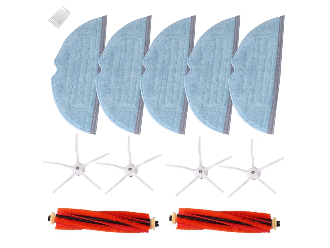 Panos de esfregão escova lateral principal para xiaomi roborock t7 t7plus s7 peças aspirador pó acessórios