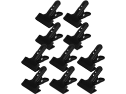 Conjunto Topbathy com 10 Presilhas de Mola Ferro para Fundos Fotográficos. Metal Resistentes Pontas Borracha