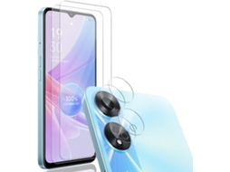 Conjunto de Protectores de Lente Proteção Contém Traseira para Oppo A78 5G HONGWE. (2un)