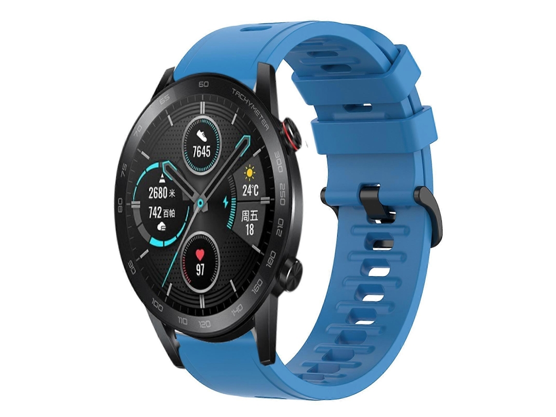 Pulseira De Silicone Macio De Cor Sólida Para For Honor Magic Watch 2, 46 Mm X 22 Mm