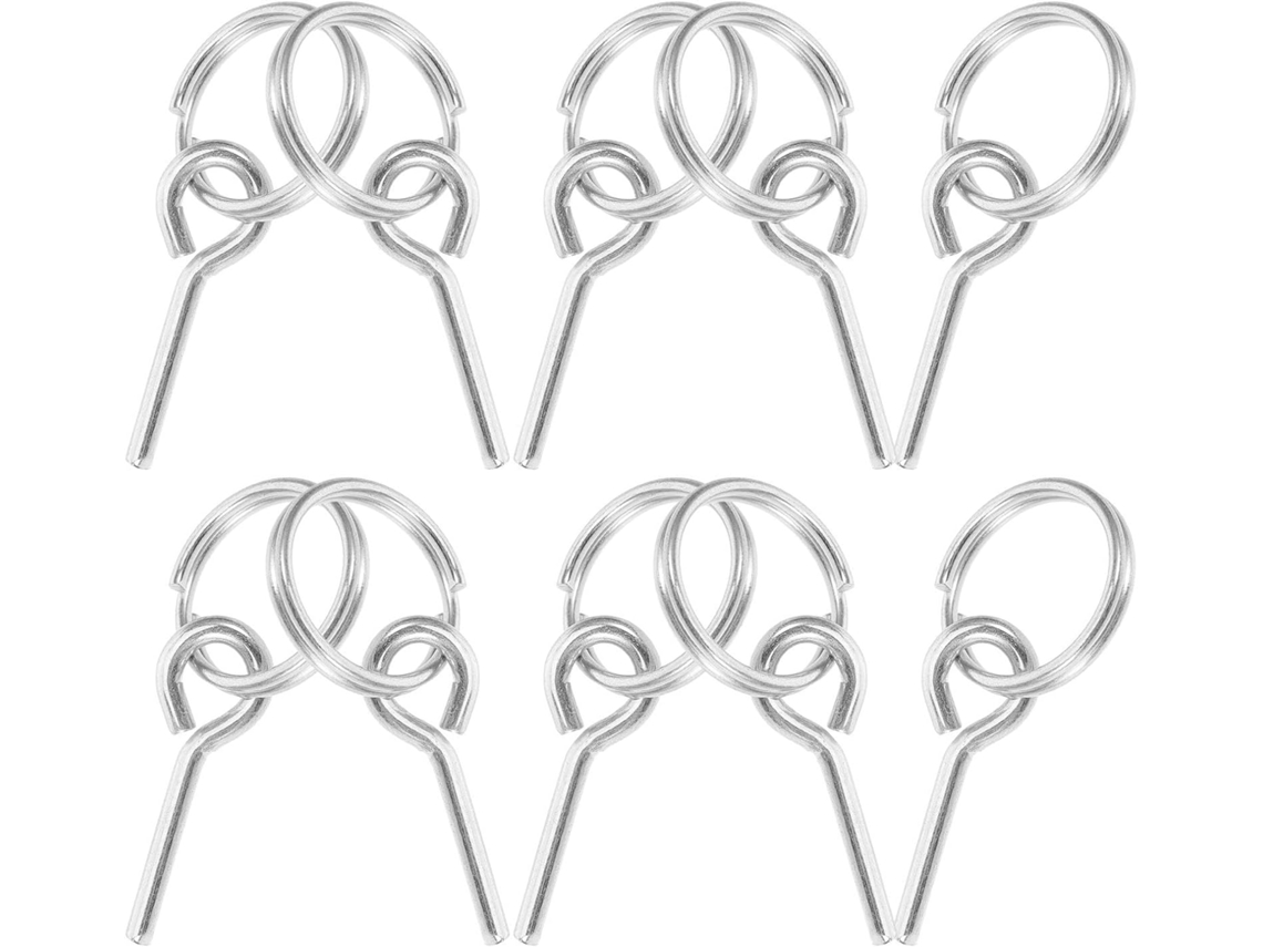 Conjunto De 10 Pinos De Conexão De Ferro Para Barraca, Acessório Para Camping E Atividades Ao Ar Livre.