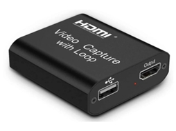 Placa de Captura de Vídeo 4K Hdmi Dispositivo de Captura de Vídeo com Loop Conversor de Gravador de Vídeo de Streaming Full Hd 1080P Suporte YIZHOOD