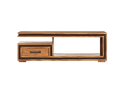 Mesa De Centro 100x45x33 Cm Madeira De Acácia Maciça Lovely Home