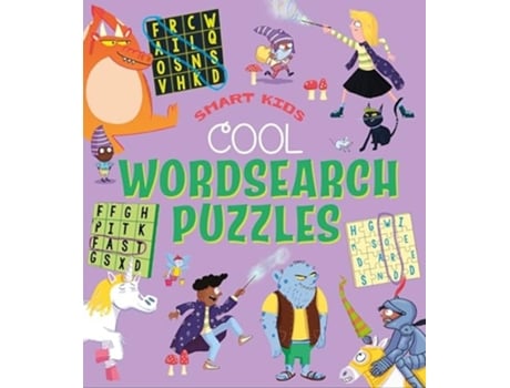 Livro Smart Kids! Cool Wordsearch Puzzles de Ivy Finnegan (Inglês)