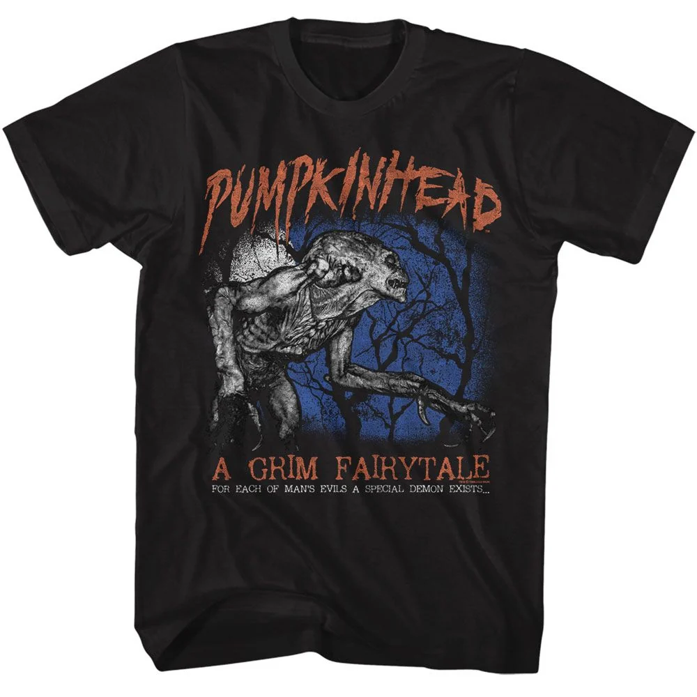 Rockinstone Pumpkinhead Movie Special Demon Black Adult T-shirt Size:xxl