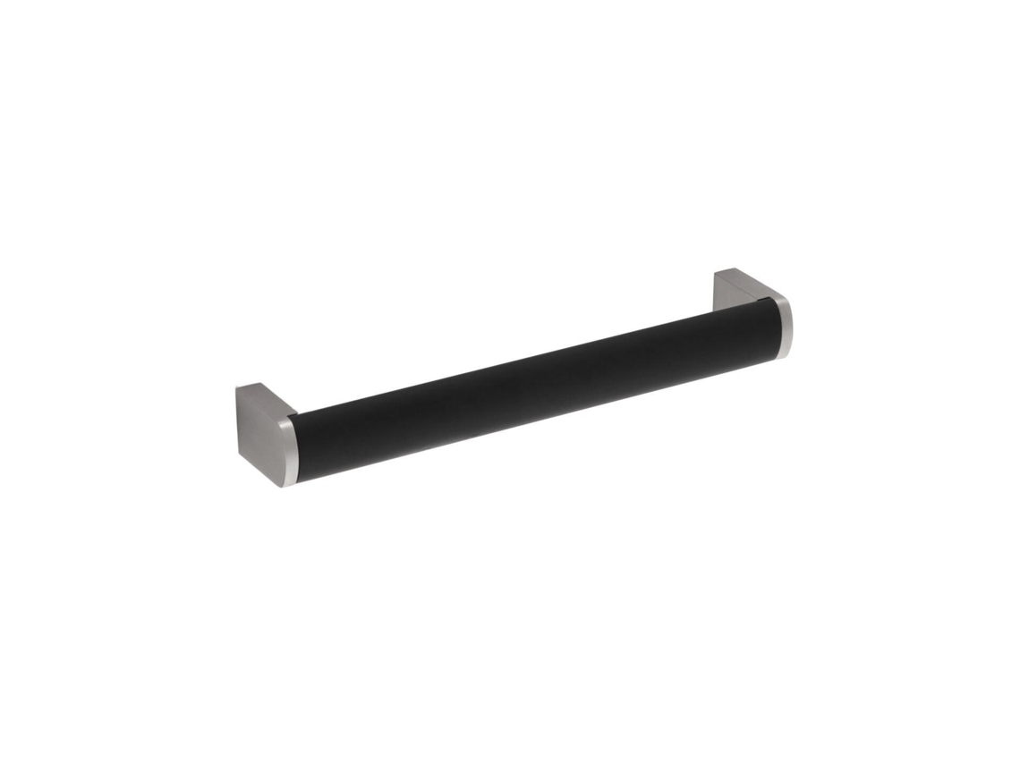 Puxador para Mobiliário em Aço Inox e Zamac Distância Entre Centros 160mm Níquel Acetinado Conjunto com 25 HARDWAREXCHANGE