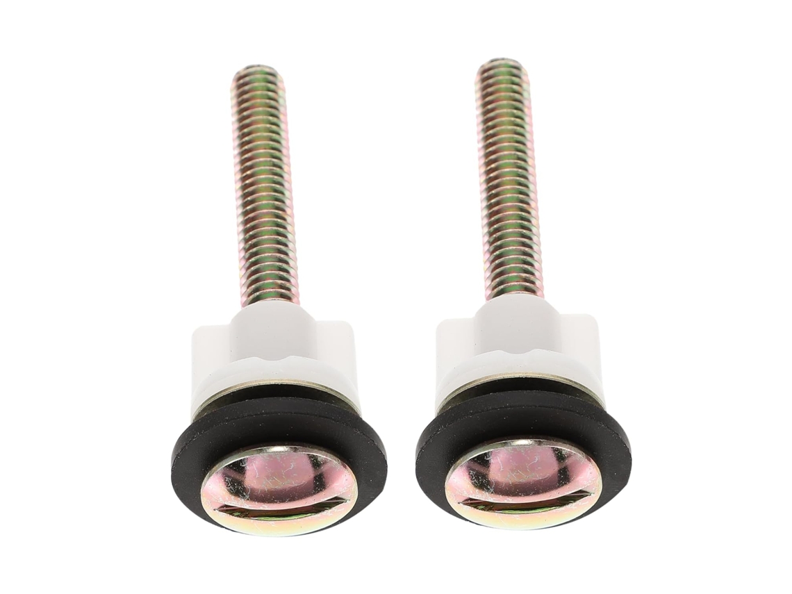 Conjunto Com 4 Parafusos De Fixação Para Assento Sanitário, Garantindo Uma Instalação Duradoura.