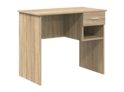 Mesa Carvalho Sonoma com MAISON EXCLUSIVE em Madeira Processada (90x49x75 cm)