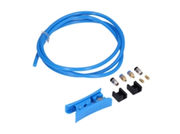 Kit com tubo de PTFE para impressora 3D, 2 mm de diâmetro interno e 4 mm de diâmetro externo, com cortador, compatível com Ender 3.