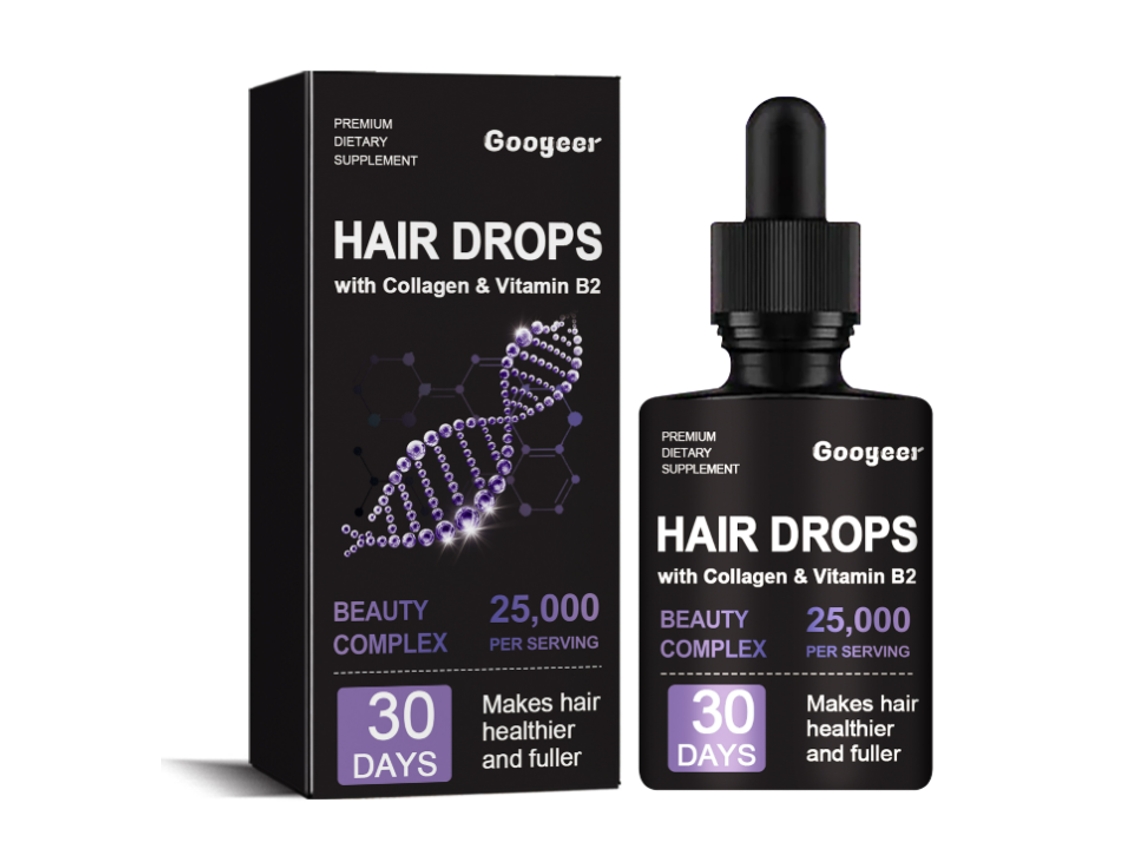 Gotas Capilares Para Cabelo Denso Forte