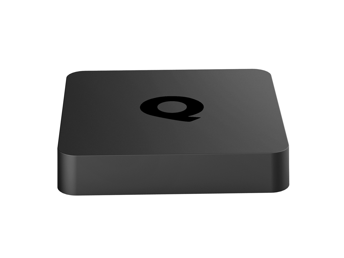 Caixa De Tv Inteligente Com Reprodutor 4k E Controle De Voz