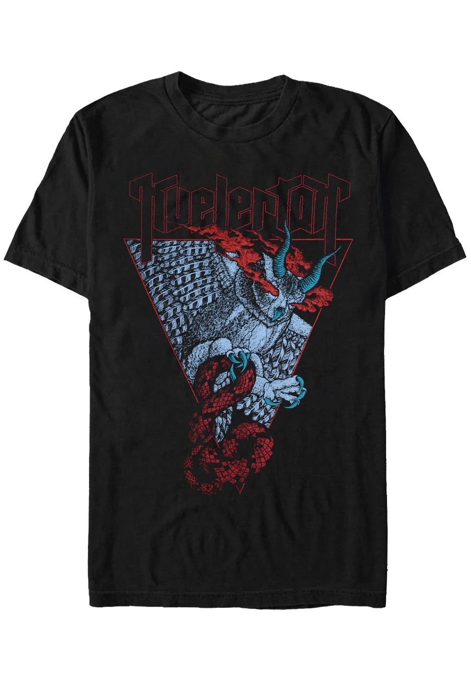 Size:m Rockinstone Kvelertak - Demon Owl - T-shirt Unisex Adults