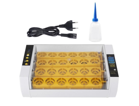 SOULONG Incubadora Automática de Ovos 24 Incubadora de Ovos com Display Digital EU Plug-TIP DUOKON