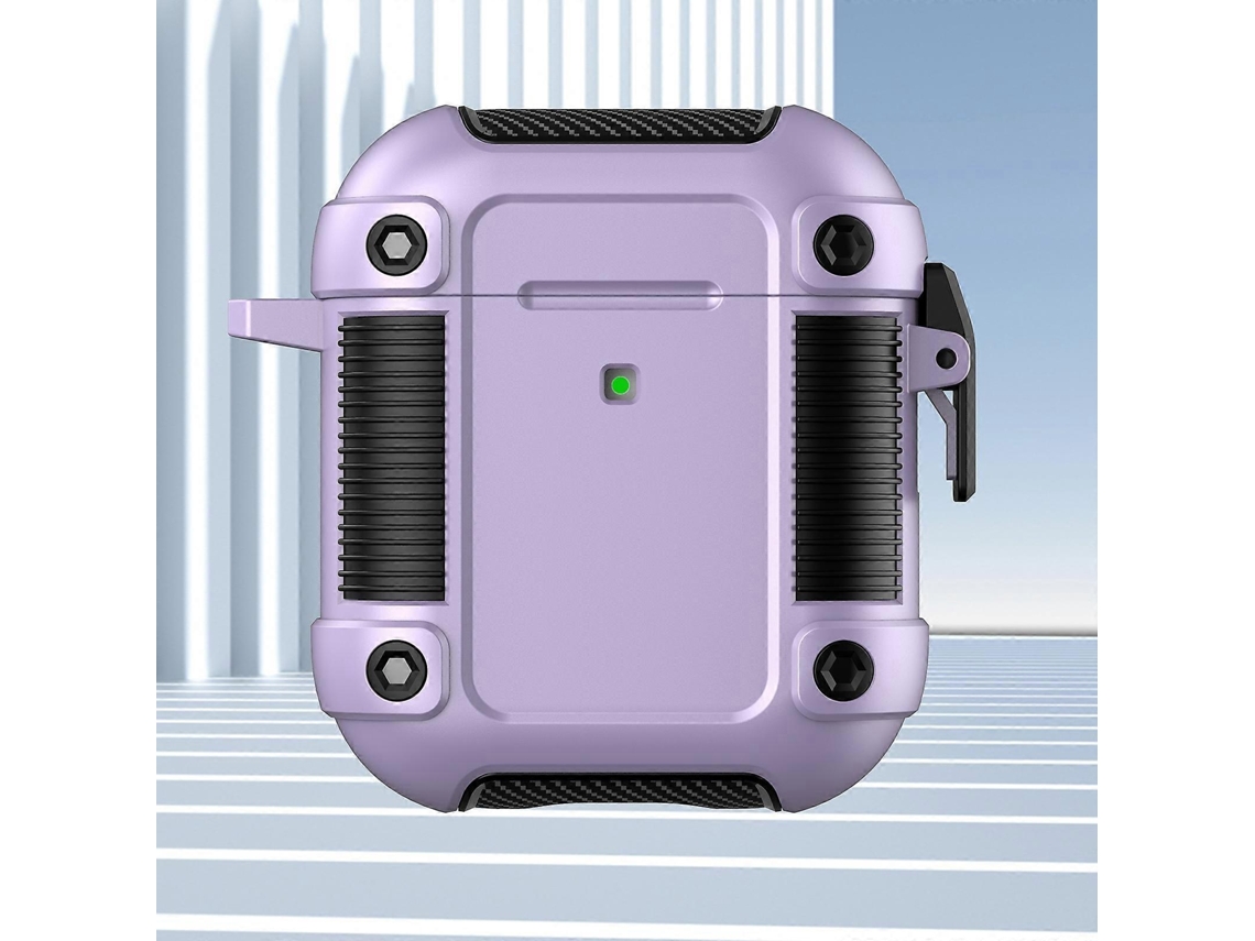 Lurelia Capa Protetora Para Airpods 2 Em Tpu E Pc Roxo