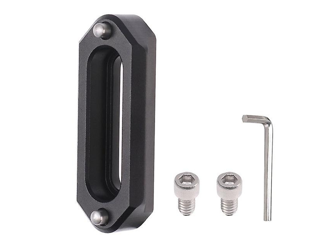 Mini Alça De Metal Na Para Câmera Sony Dslr Com Sapata Fria Para Microfone E Monitores Com Luz Led Brilvibera