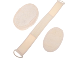 Toalhas De Banho Esfoliantes Naturais, Conjunto De 3 Peças, 100 Ecológicas, Para Chuveiro, Esfoliaç Gokoco