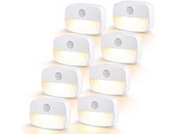 8 Luzes Led com Sensor de Movimento ZYBLSSBB