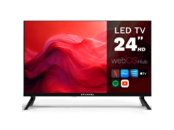 Smart TV GRUNKEL de 24 polegadas com sistema WebOS