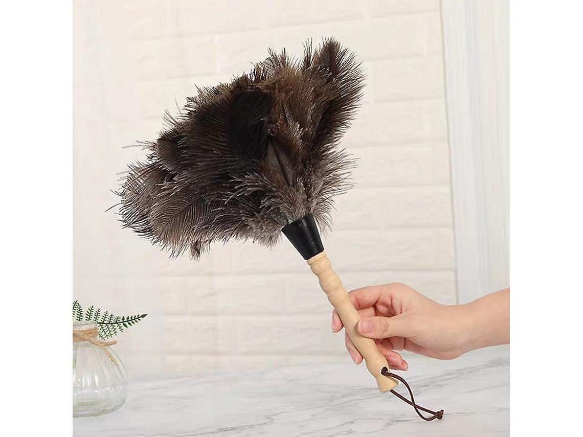 Escova de cabelo antiestática Slowmoose com cabo de madeira