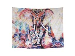 Toalha De Praia Tapete Tapestry Estilo Elefante Pendurado Para Piquenique 150x200cm