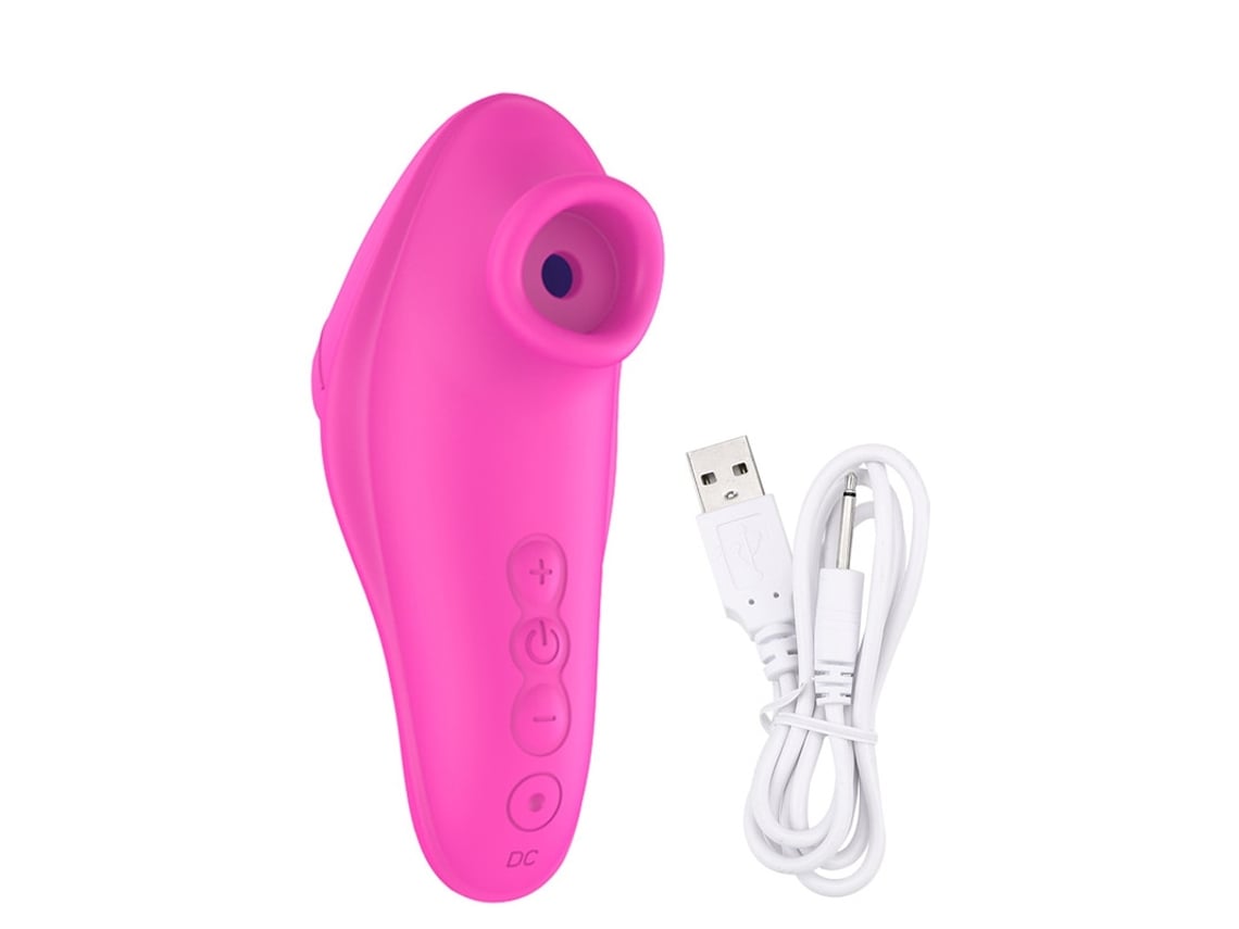 Vibrador De Suco De Dedo Recarregvel Usb Com 10 Modos Para Adultos (rosa Vermelha)