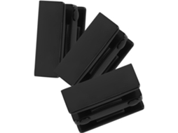 Conjunto De 3 Guias Plásticas Jojofuny Para Portas Chuveiro Deslizantes Inferiores, Com Função Antivibração E