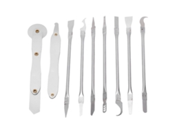 Kit De Ferramentas Laxiscreed Com 9 Pontas De Aço Para Reparo De Eletrónicos E Gadgets