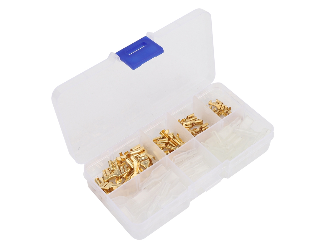 Conector De Terminal De Fio De Cobre Dourado (alta Condutividade, Fácil Instalação)