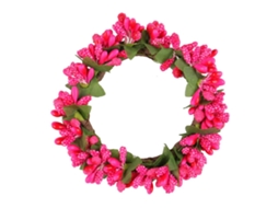 Conjunto de 4 Velas Simuladas Rosa para Decoração LAXISCREED