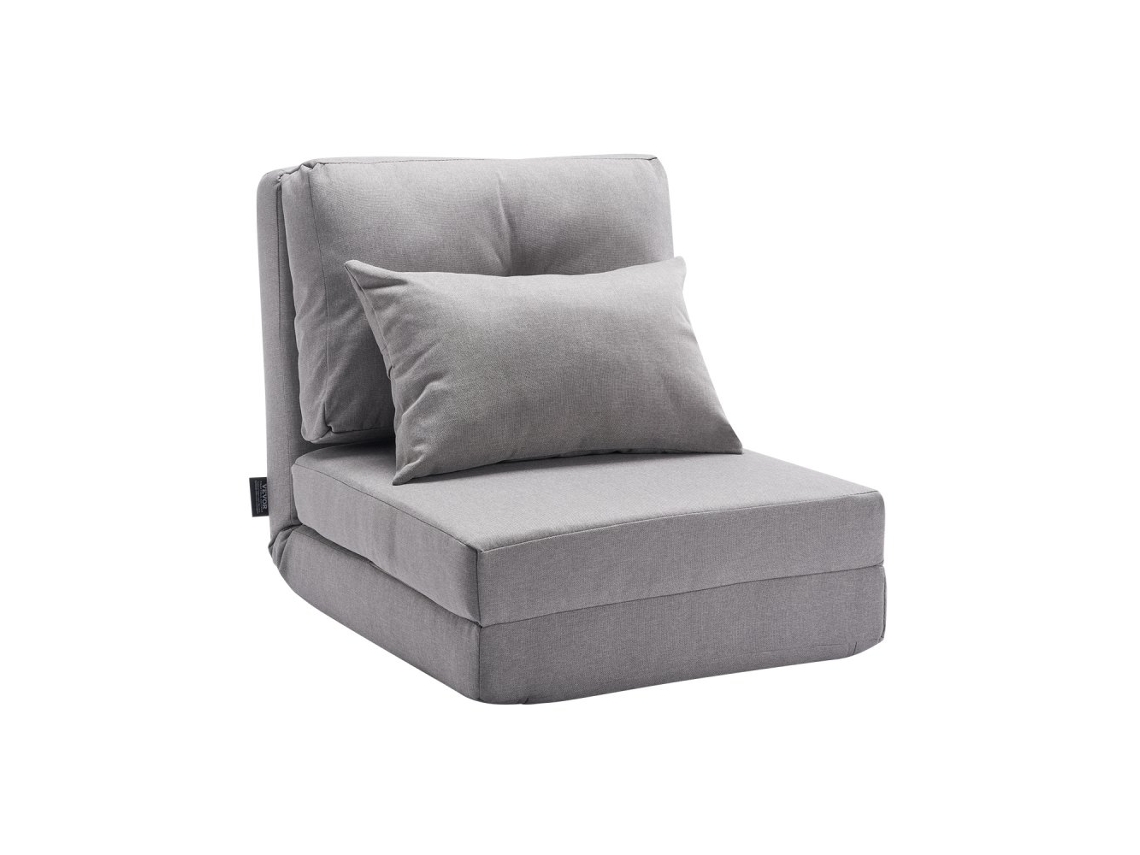 Sofá Cama De Chão Ajustável E Dobrável Em Aço Com Espuma Reciclada Tekmaquinas