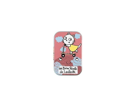 Caixa de pontos bons - Atrás da porta - Louloute Ecológica - Rosa - Metal - 10 x 2 x 6 cm