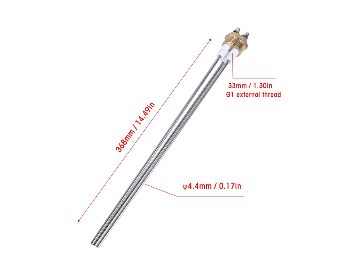 Sensor De Deteção De Nível De Água Laxiscreed Com Haste De Eletrodo De 3 Pinos Em Ptfe, Latão E Aço Inoxidável
