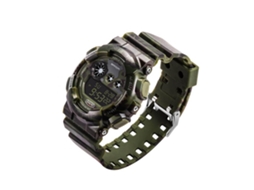 Reloj Deportivo Digital Para Hombre Impermeable Con Luz Nocturna Y Calendario (verde Camuflaje)