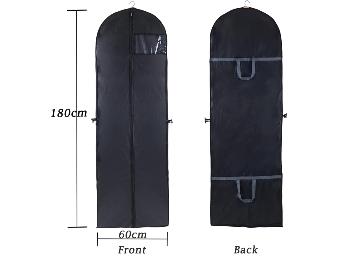 Capa para Vestido de Noiva 60x180cm com Janela BRILVIBERA