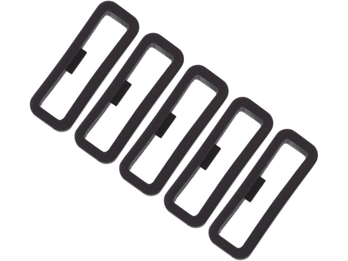 Conjunto De 5 Anéis De Silicone Para Pulseira De Relógio, Ajustáveis E Compatíveis Com Diâmetro Inte Gokoco