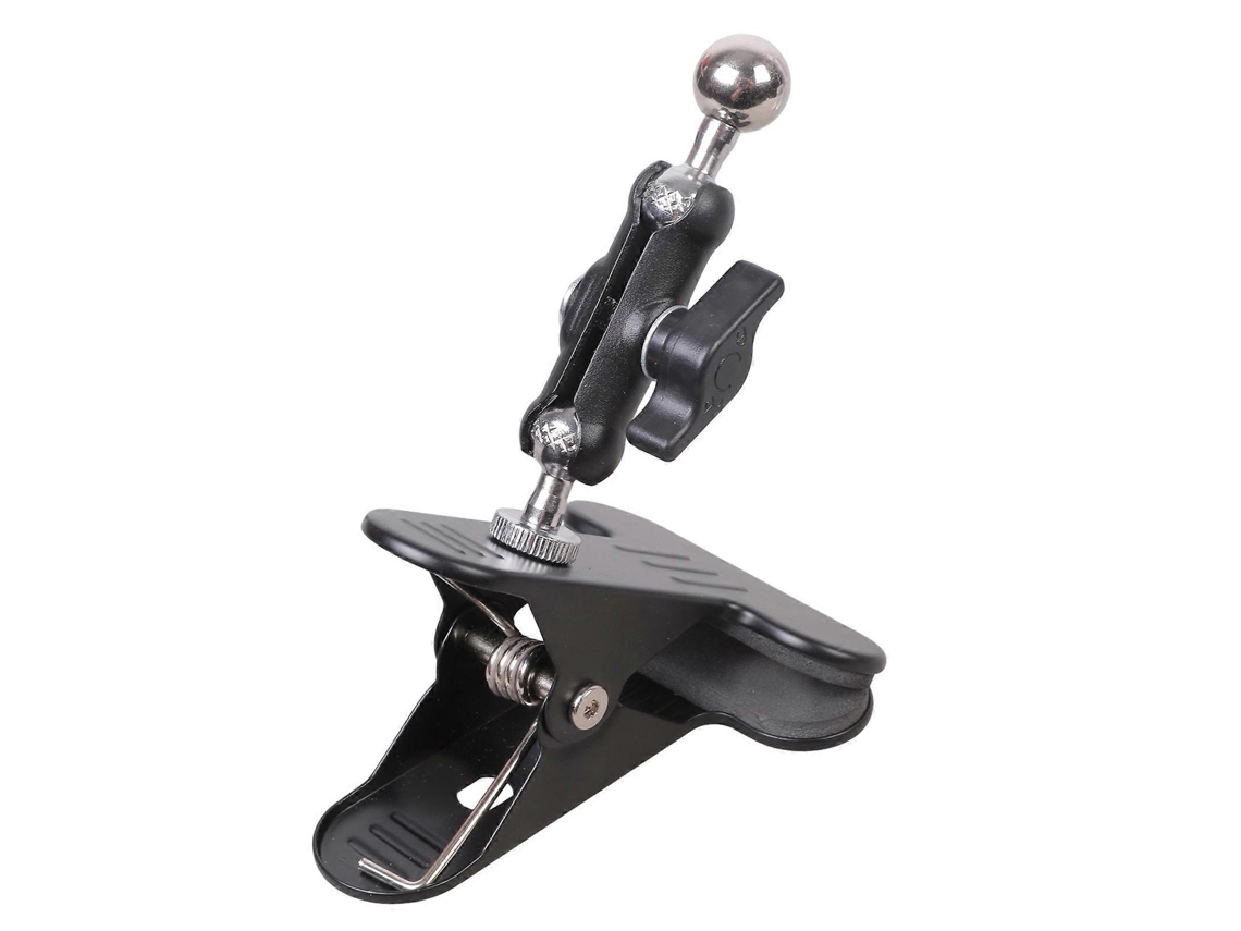 Suporte de Celular Ajustável e Resistente em Metal com Presilha, Rotação 360°, Junta Esférica 17.4 Mm para Transmissões Ao Vivo AQUAFORGE
