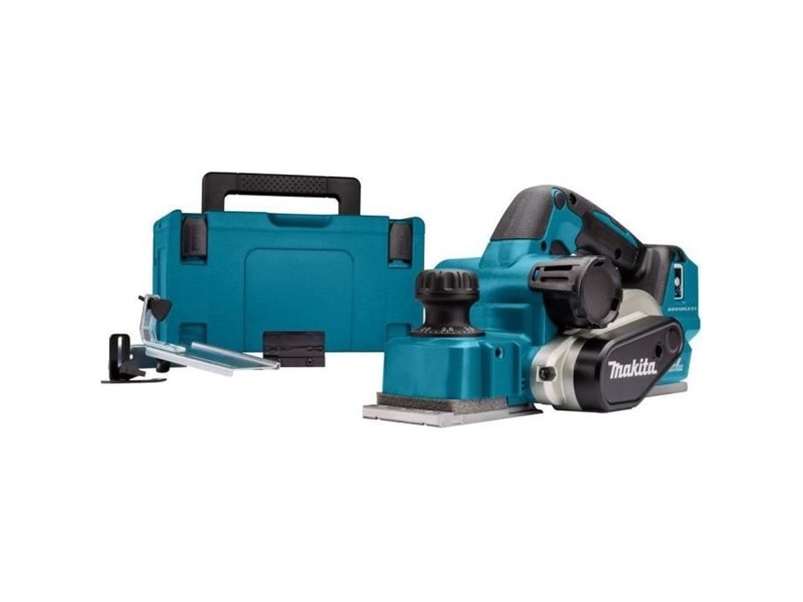 Plaina 18V Sem Bateria Ou Carregador em Caixa Makpac 3 Dkp181Zj MAKITA