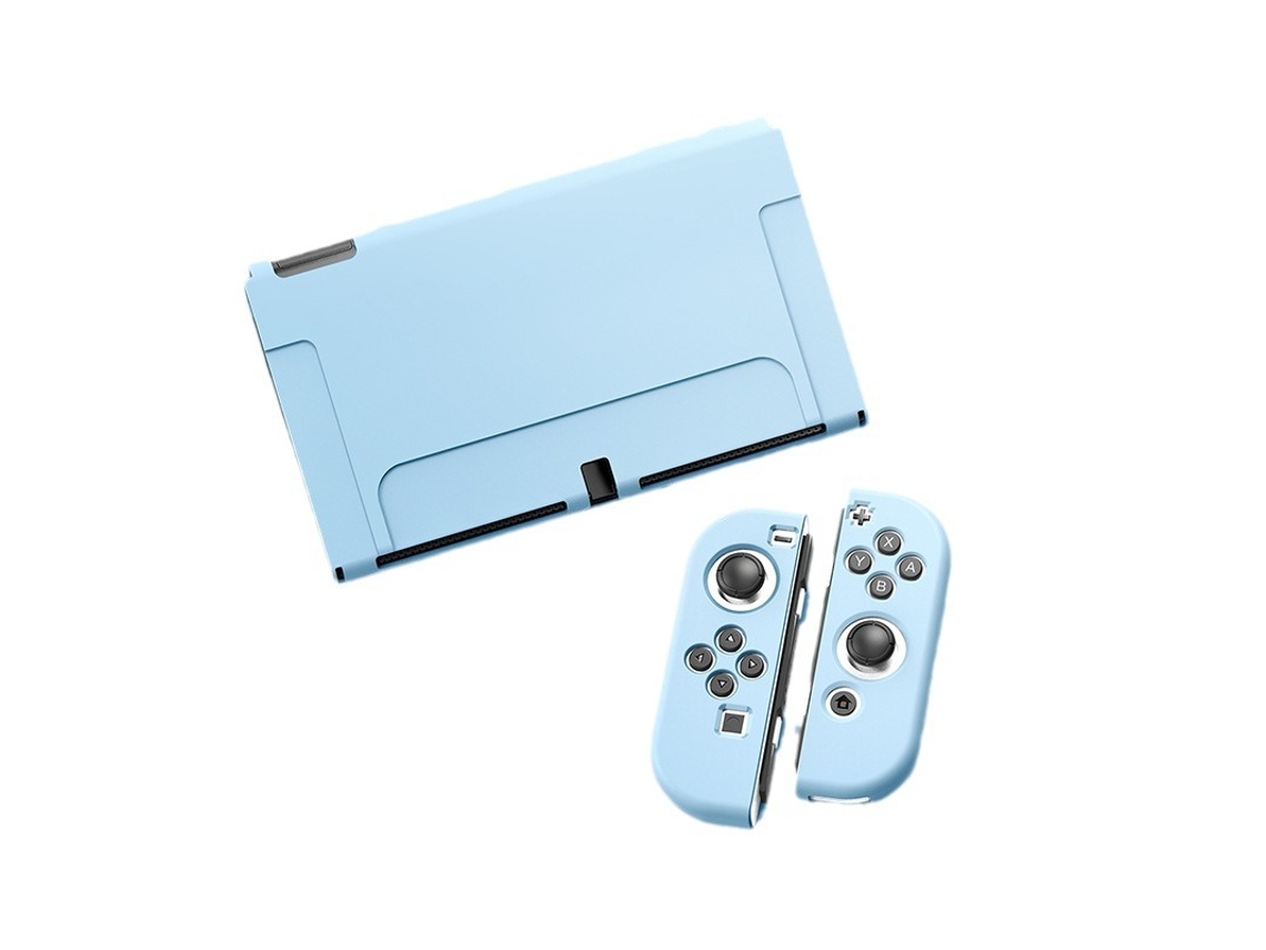 Capa para Nintendo Switch OLED, Protetora de Tpu Resistente a Quedas SPQMENT (azul)