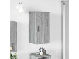 Vidaxl Armário De Banheiro Cinza Sonoma 30 X 31,5 X 61 Cm