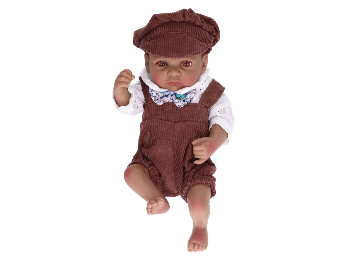 Mali boneca de Bebê Recém nascido de Silicone 10 Polegadas Realista Jogo de Role Play Presente para Crianças
