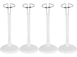 Conjunto De 4 Suportes Para Bonecas Homoyoyo Com Base Extensível 25cm, Ajustável De 14a 20cm, Suporte De Exibição Para