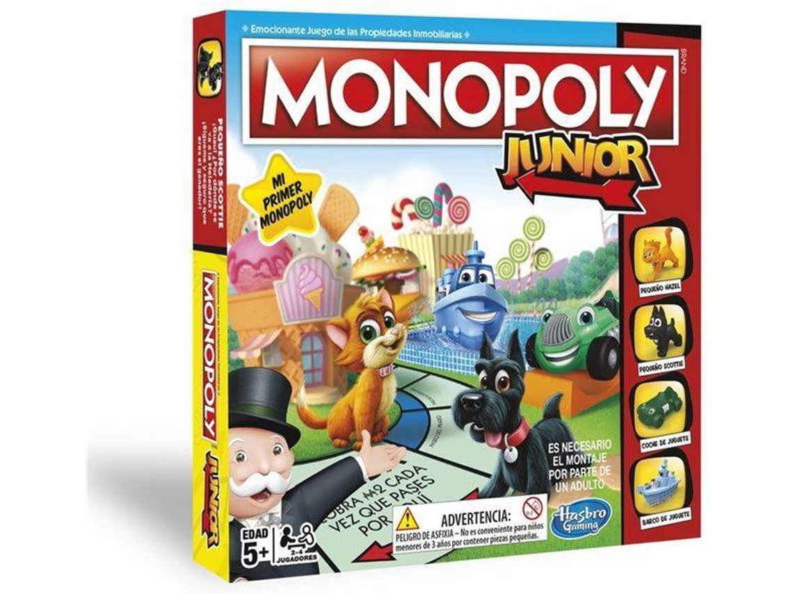 Jogo de Tabuleiro MONOPOLY: Junior