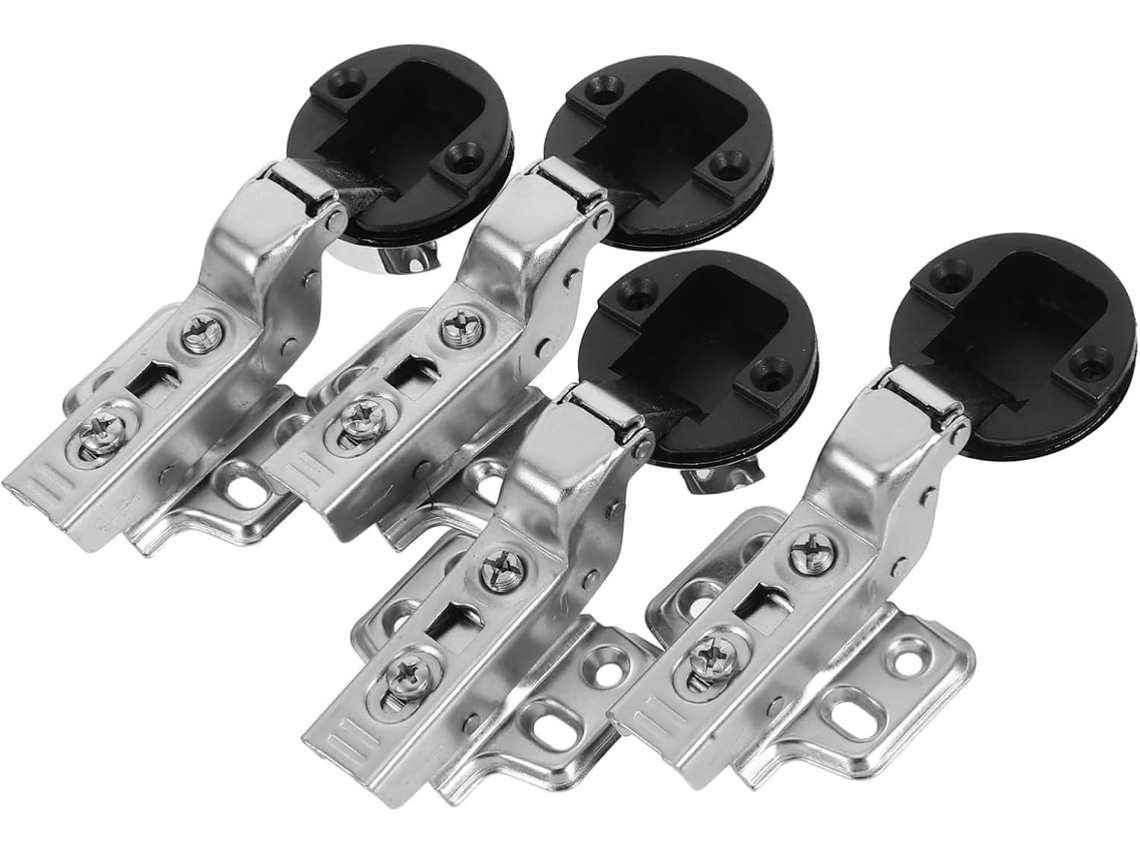 4 Peças Para Porta De Vidro, Armário Sem Moldura, Suave, Substituição
